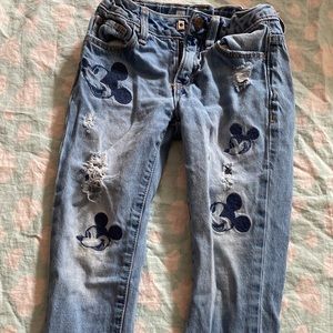 Gap Mickey jeans